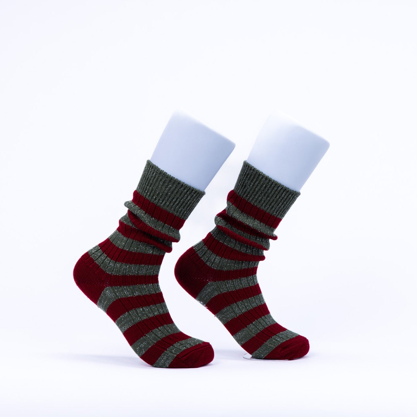 Marj - Avocat / Bordo + Lurex
